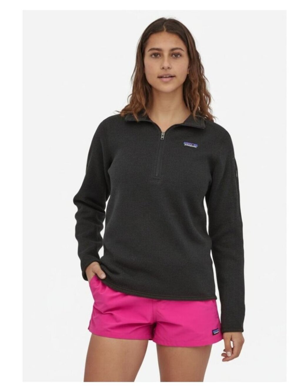 PATAGONIA Women's Better Sweater 1/4-Zip Fleece Size Medium